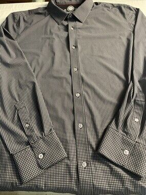 Flag And Anthem XL Men's Long Sleeve Shirt, Four-Way Stretch, Wrinkle-Free